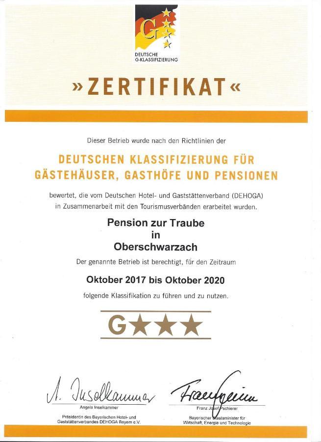 Pension Zur Traube 3 Sterne Oberschwarzach 外观 照片